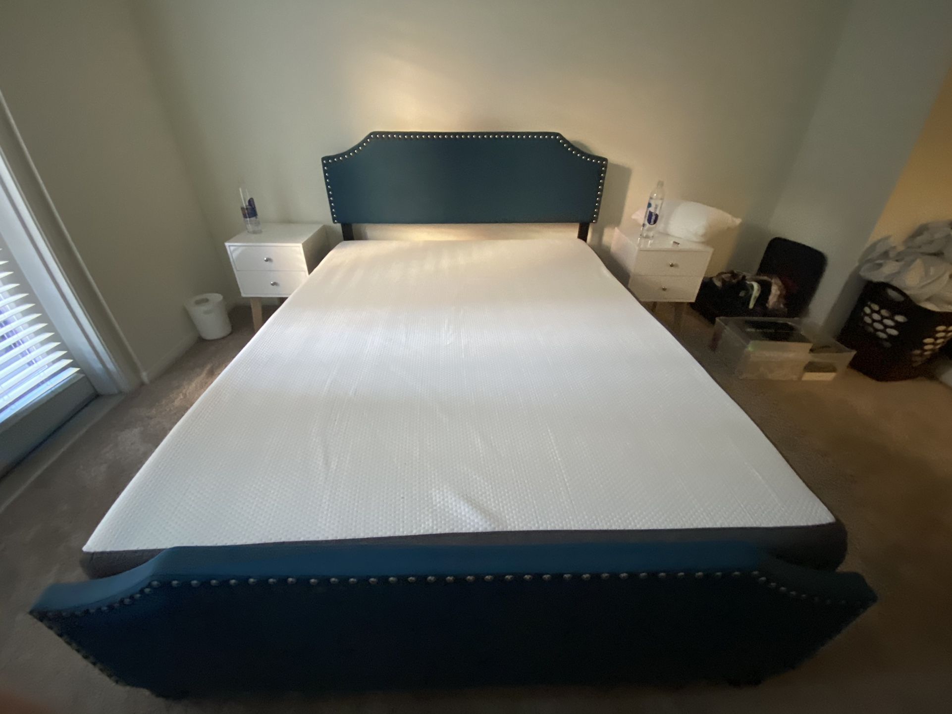 Queen Bed frame and Matresss
