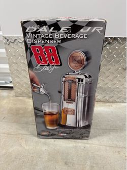 Dale Earnhard Jr 88 Godinger Fill'er Up Nascar Alcohol Dispenser Gas Pump