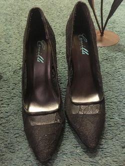 Black Heels size 7