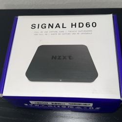 Signal HD60 NZXT Capture card