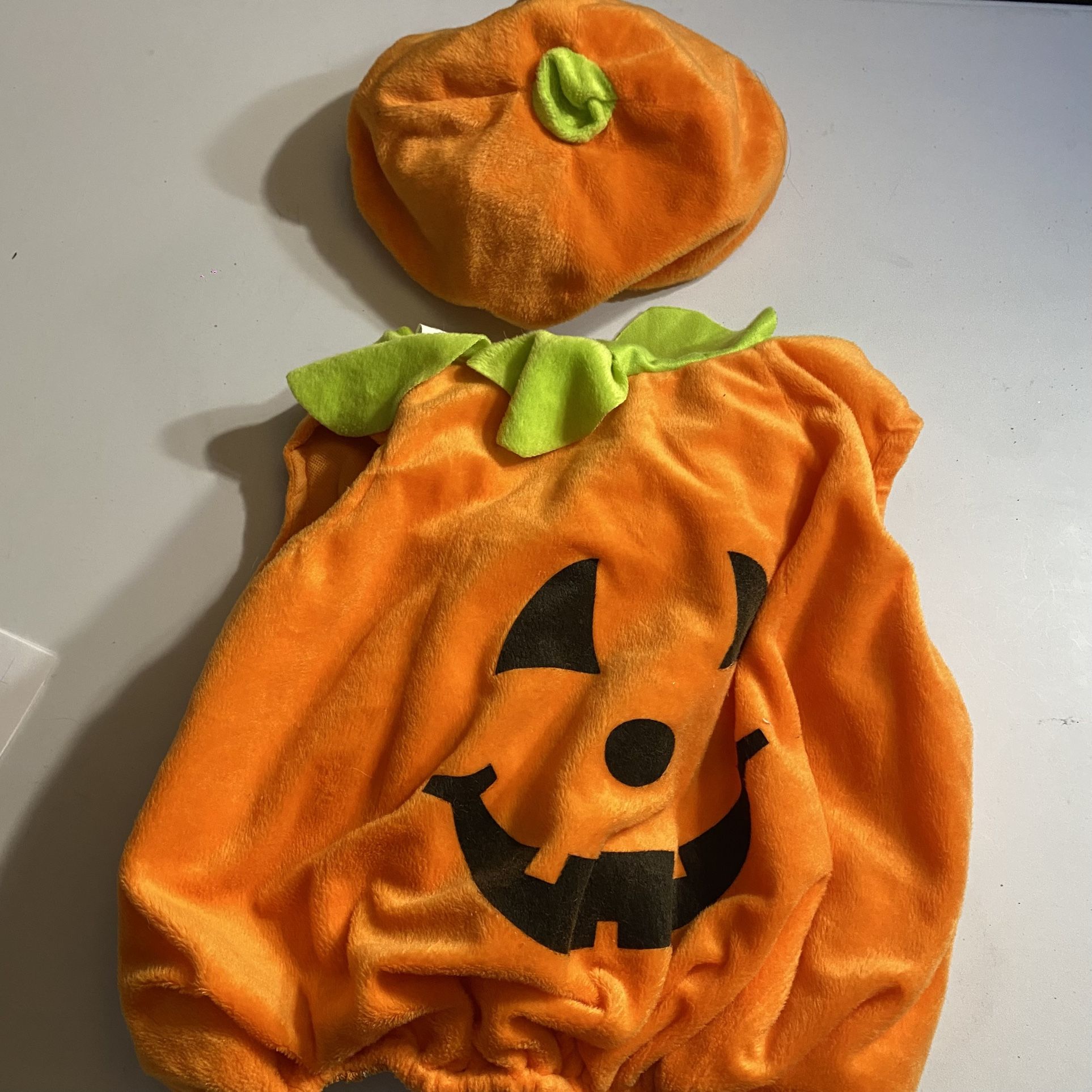 Jack-o’-lantern Costume. One Size Fits Most Kids Up To 24 Months