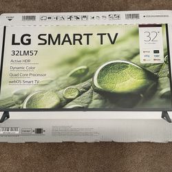 LG 32” LM57 720p HDR LED Smart TV