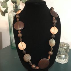 Wood Necklace 