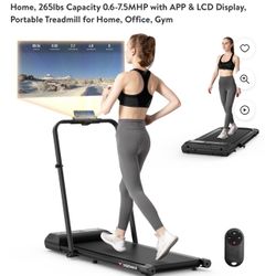 Sleek Space Saving Treadmill 