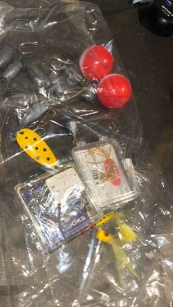 $10 for all hooks and weights