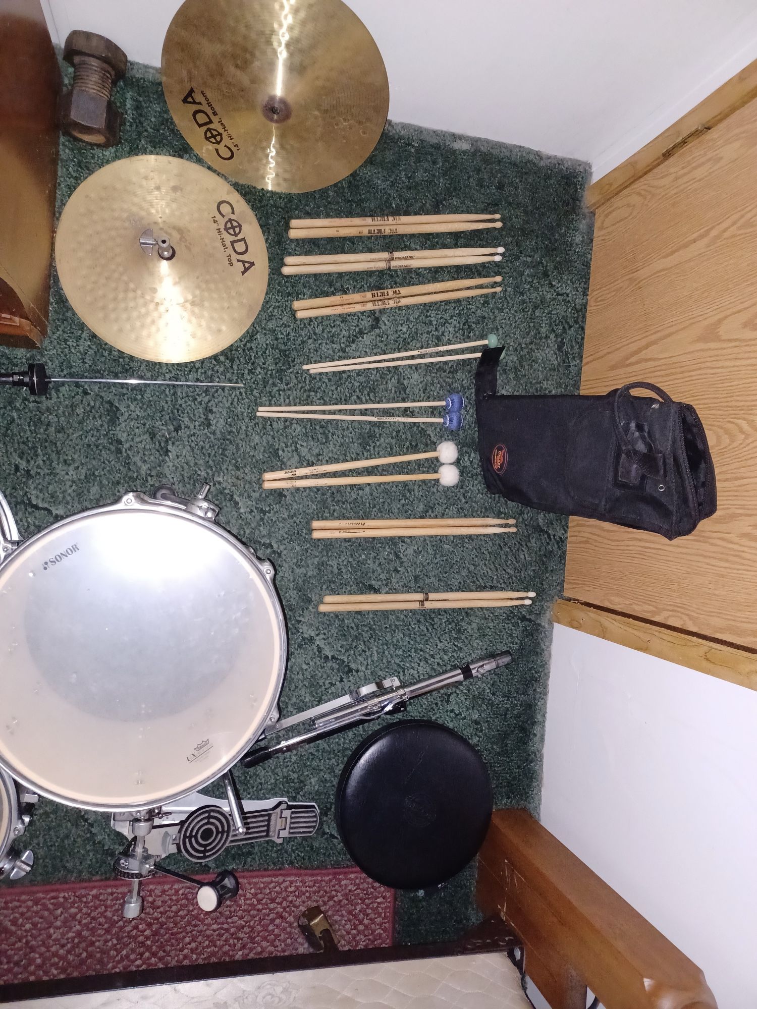 Sonor 6 Piece Drum Set