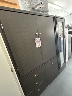 Wardrobe closets available in different colors
