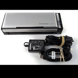 **Portable Scanner** Fujitsu ScanSnap S1300i Color Sheet-Fed Document Scanner Tested with Power + USB