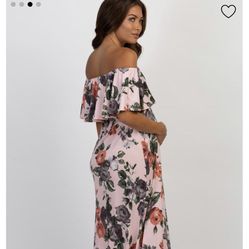 Pink Blush Maternity Dress Size Large