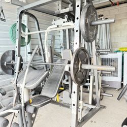 Smith Machine INCLUDES Weights/Bench/Attachments