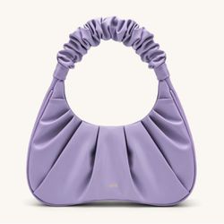 JW PEI Gabbi Ruched Hobo Handbag in Purple