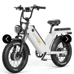 ANIIOKI Electric Bike,Ebikes for Adults,70AH Battery,30+MPHElectric Bicycles,200 Miles Electric Bike for Adults,Fat Tire Electric Bikes