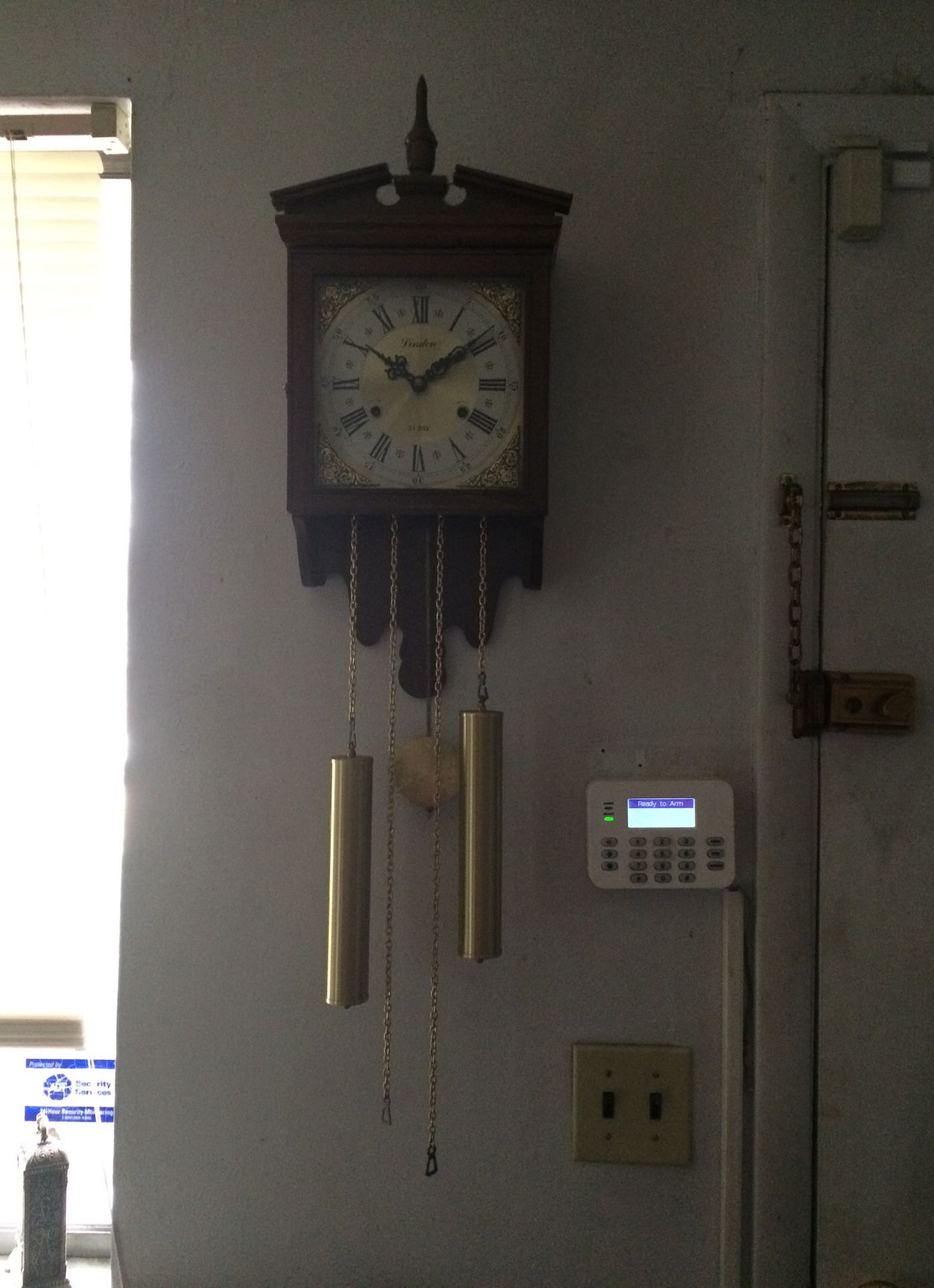 Lovely antique wall clock