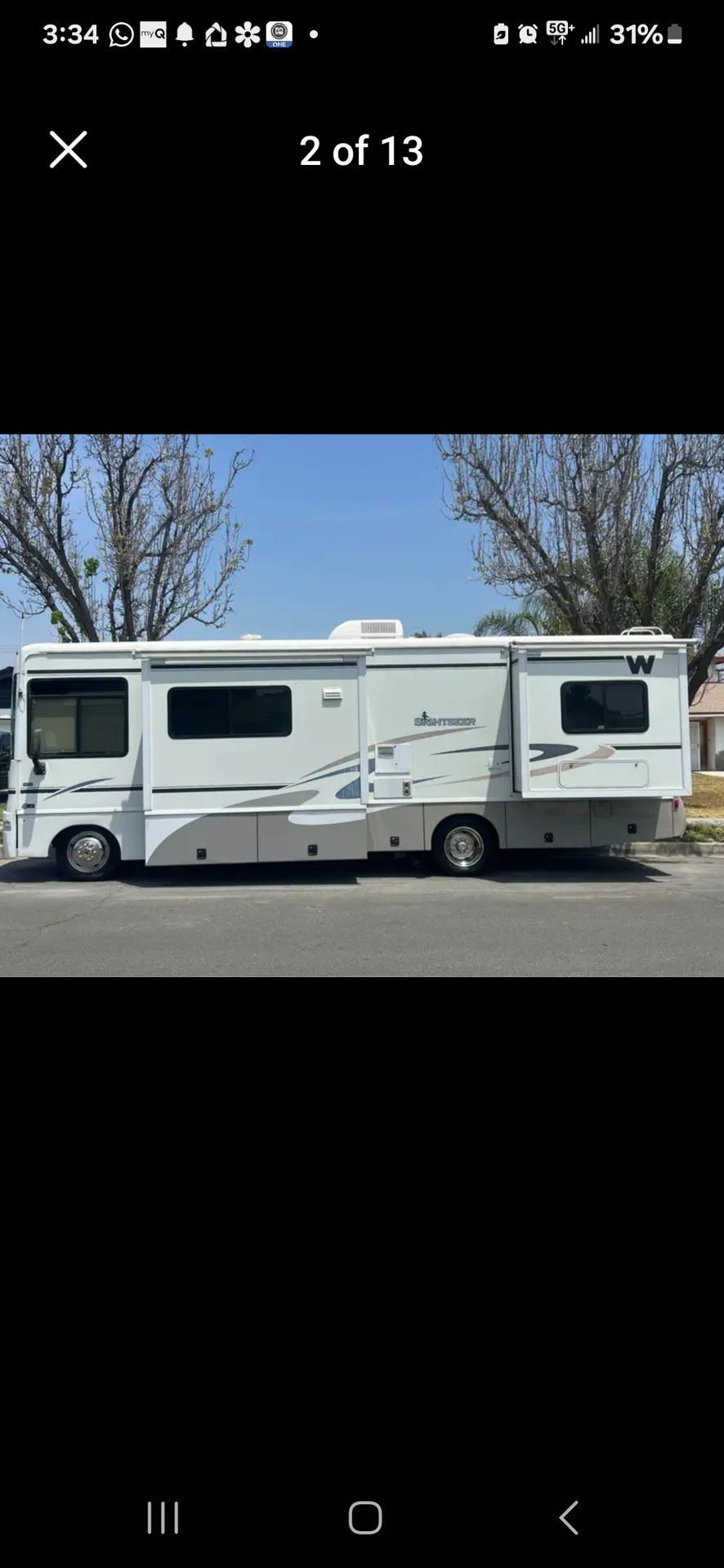 2005 Winnebago Sightseer 30ft Workhorse