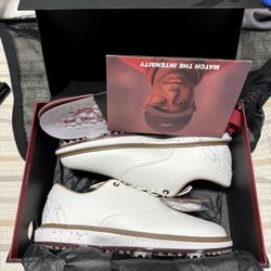 Brand new Sun Day Red Cypress Golf Shoe White/Red Limited Size 8.5