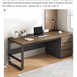 Computer Table / Desk with drawers * BRAND NEW*