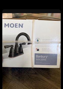 MOEN- BATHROOM FAUCET. BRAND NEW