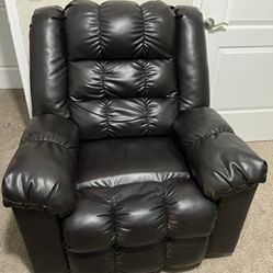 Leather Rocking Chair 