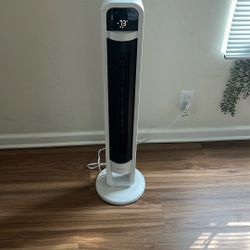 OmniBreeze Tower Fan with Internal Oscillation and Wi-Fi