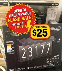 ⚡ FLASH SALE! Artika Solar LED Address Light