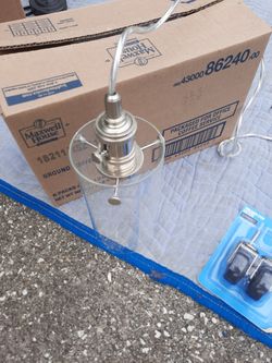 3 Glass Pendant Lights