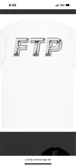 FTP chrome logo tee large