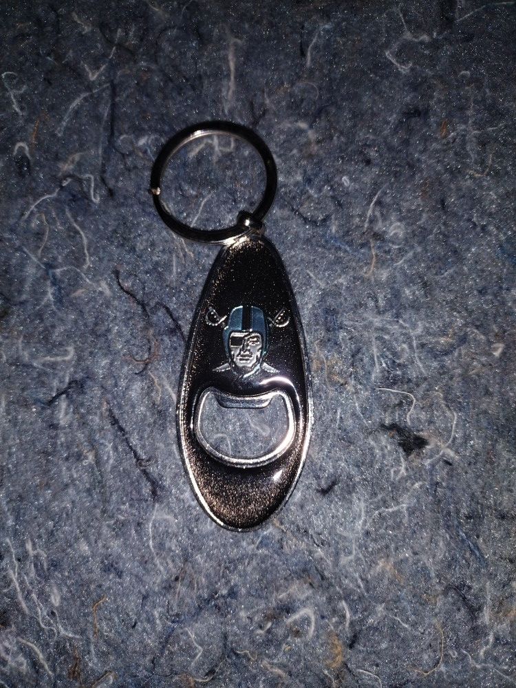 Raiders Bottle Opener Key Chain