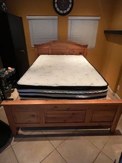 Queen bed