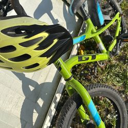 Kids Bike And Helmet 