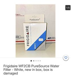 Frigidare Pure Source Ice & Water Filtration