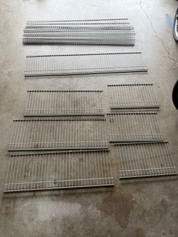 Closetmaid Wire Shelf System - Set Or Pieces