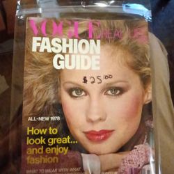 Vintage Vogue Real Life Fashion Guide All New 1978