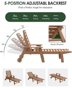 New Chaise Lounge Chair