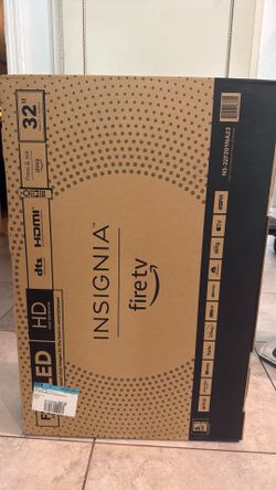 Insignia Fire TV 32inches - barely used, in box