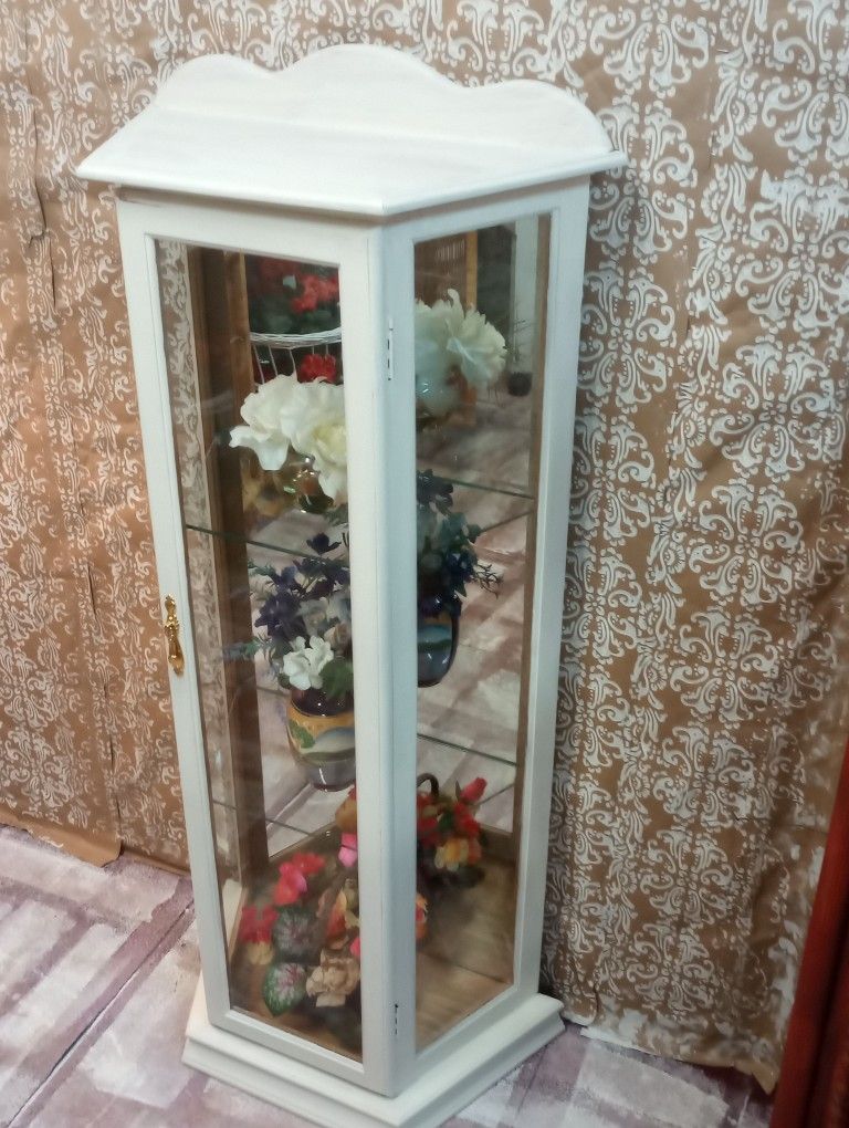 Solid Wood Curio Cabinet