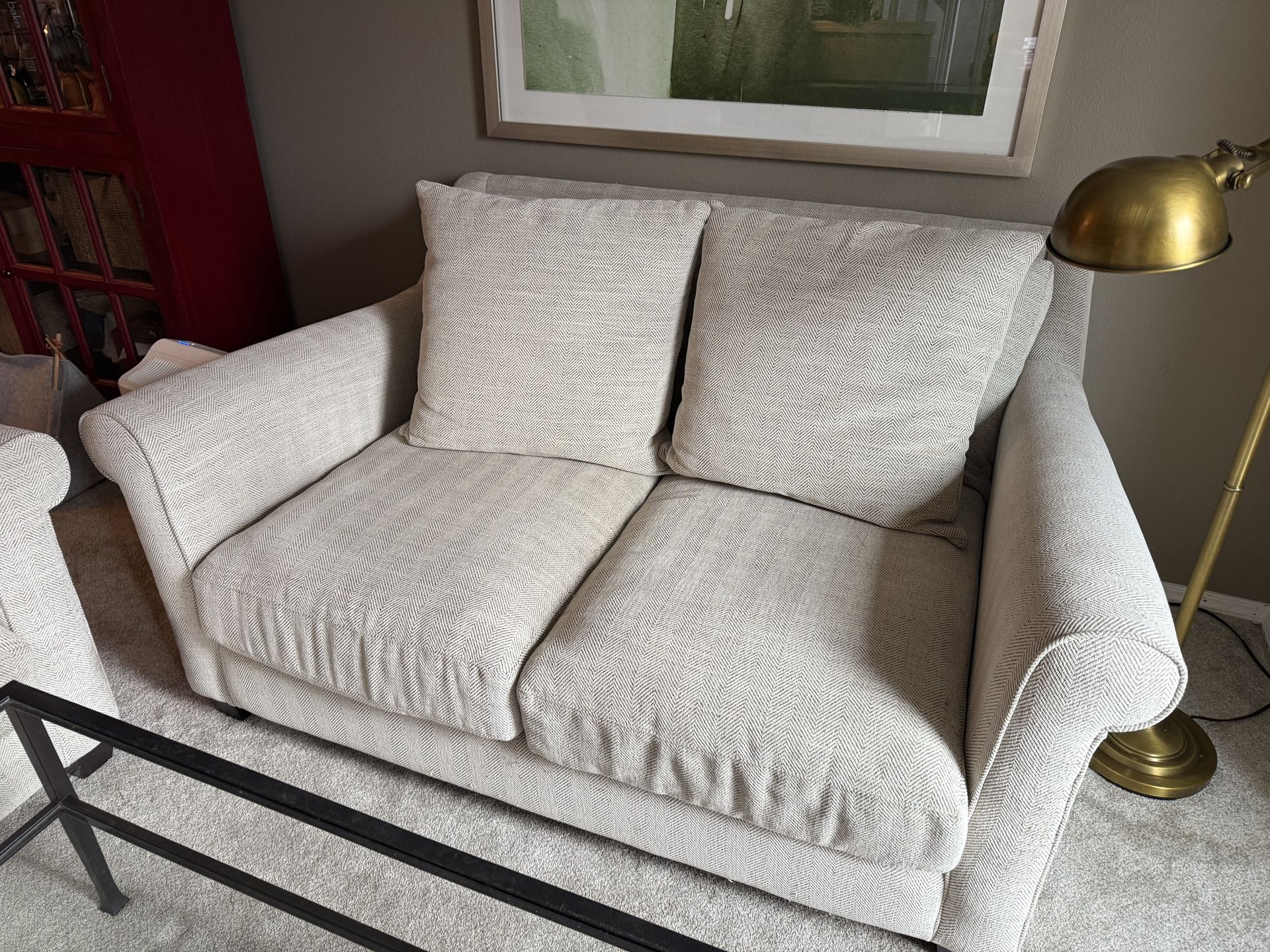 Love seat & chair Combo