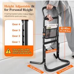 DePango Height Adjustable Standing Aid with Storage Bag