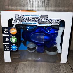 Mindscope Blue Hoverquad Radio Control Stunt Action Light Up LED Vehicle 49 MHz