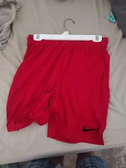 Nike 33 waist red shorts