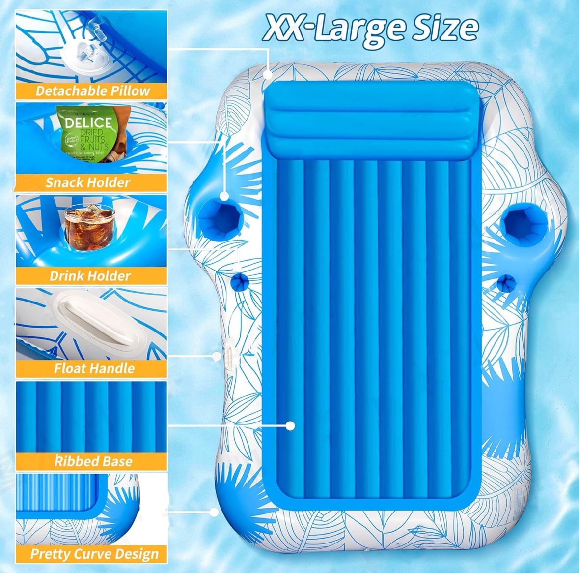 BRAND NEW Inflatable Float For Pool, Beach