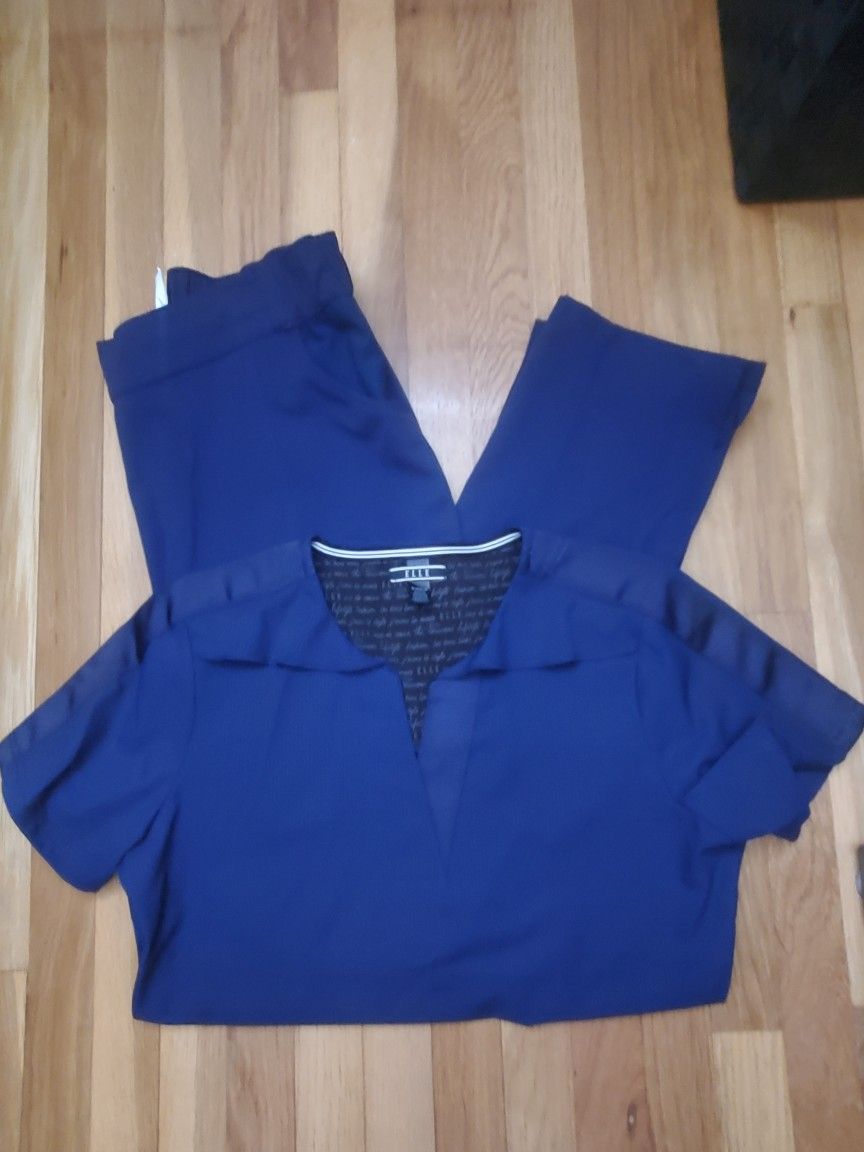 Navy Blue ELLE Scrubs