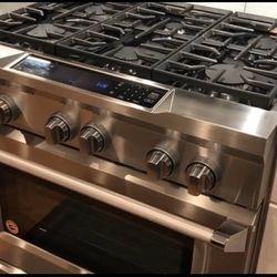 KitchenAid 36-inch Freestanding Dual-Fuel Range with Even-Heat KDRS467VSS