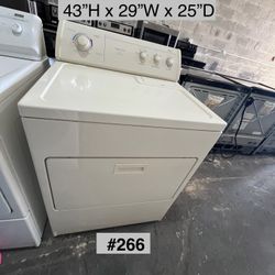 Whirlpool Dryer Electric (#266)