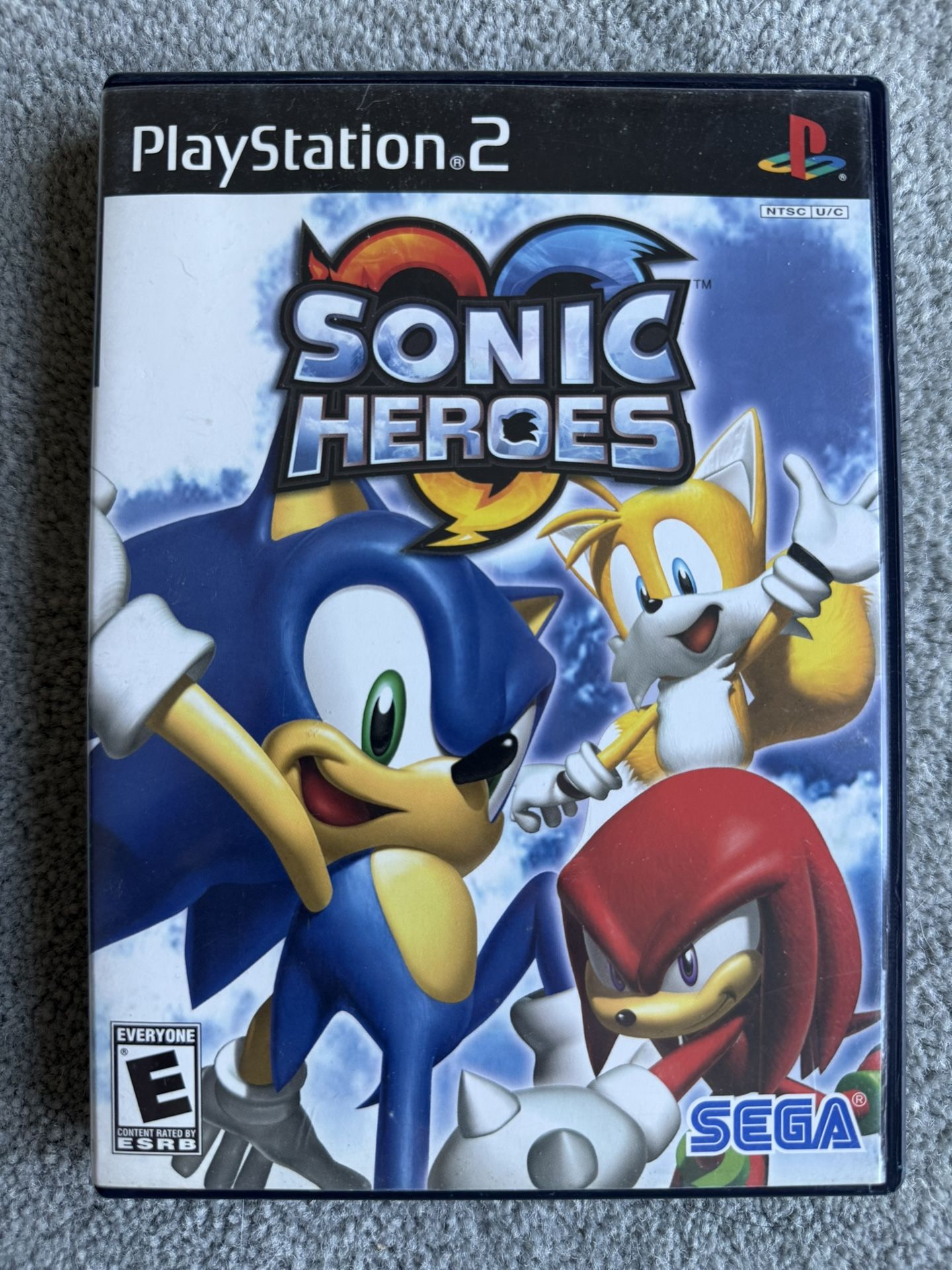 ***NO TRADES!!!*** Sonic Heroes (PlayStation 2) ***flawless disk***
