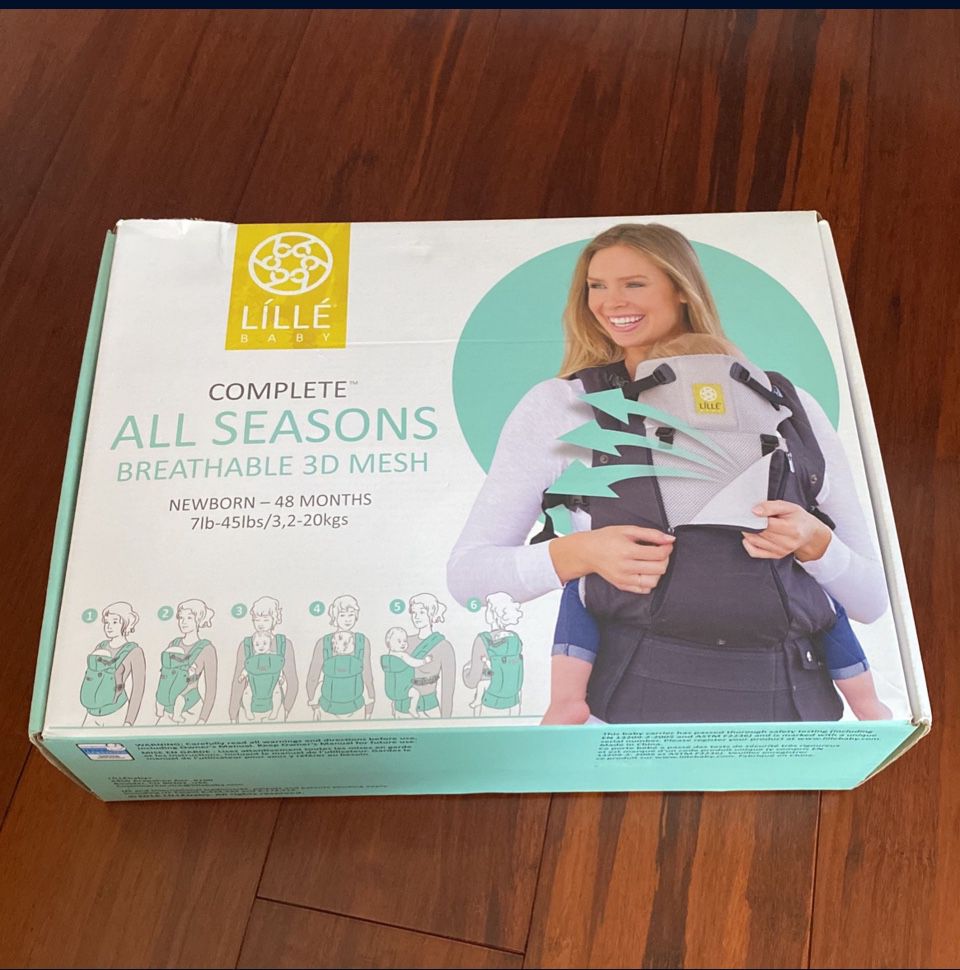 🇺🇸 Lille Baby Premium Breathable All Season Baby Carrier