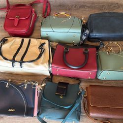 Assorted Purses And Bags