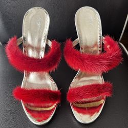 ❤️Giuseppe Zanotti Fur Heels❤️