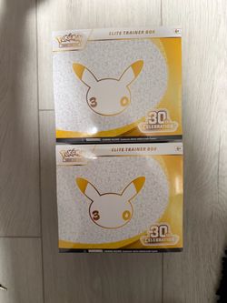 Pokémon TCG 30th Celebration Elite Trainer Box x2