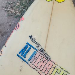 Vintage Al Merrick Surfboard 1980s