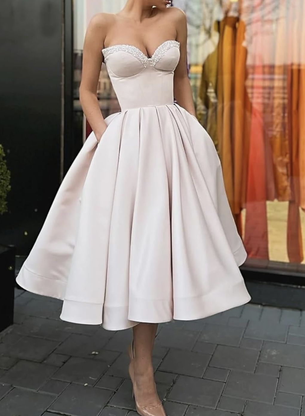 Wedding Dress - Short (Rehearsal Dinner, Grand exit, Quinceañera)